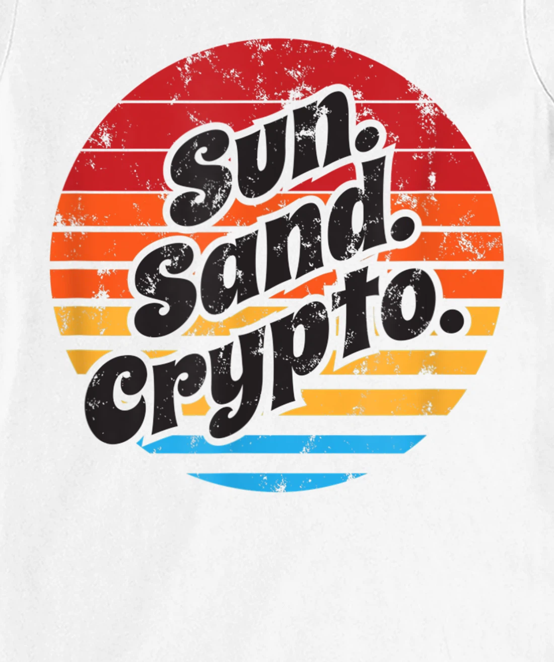 Sun Sand Crypto T-Shirt, Women T-Shirt