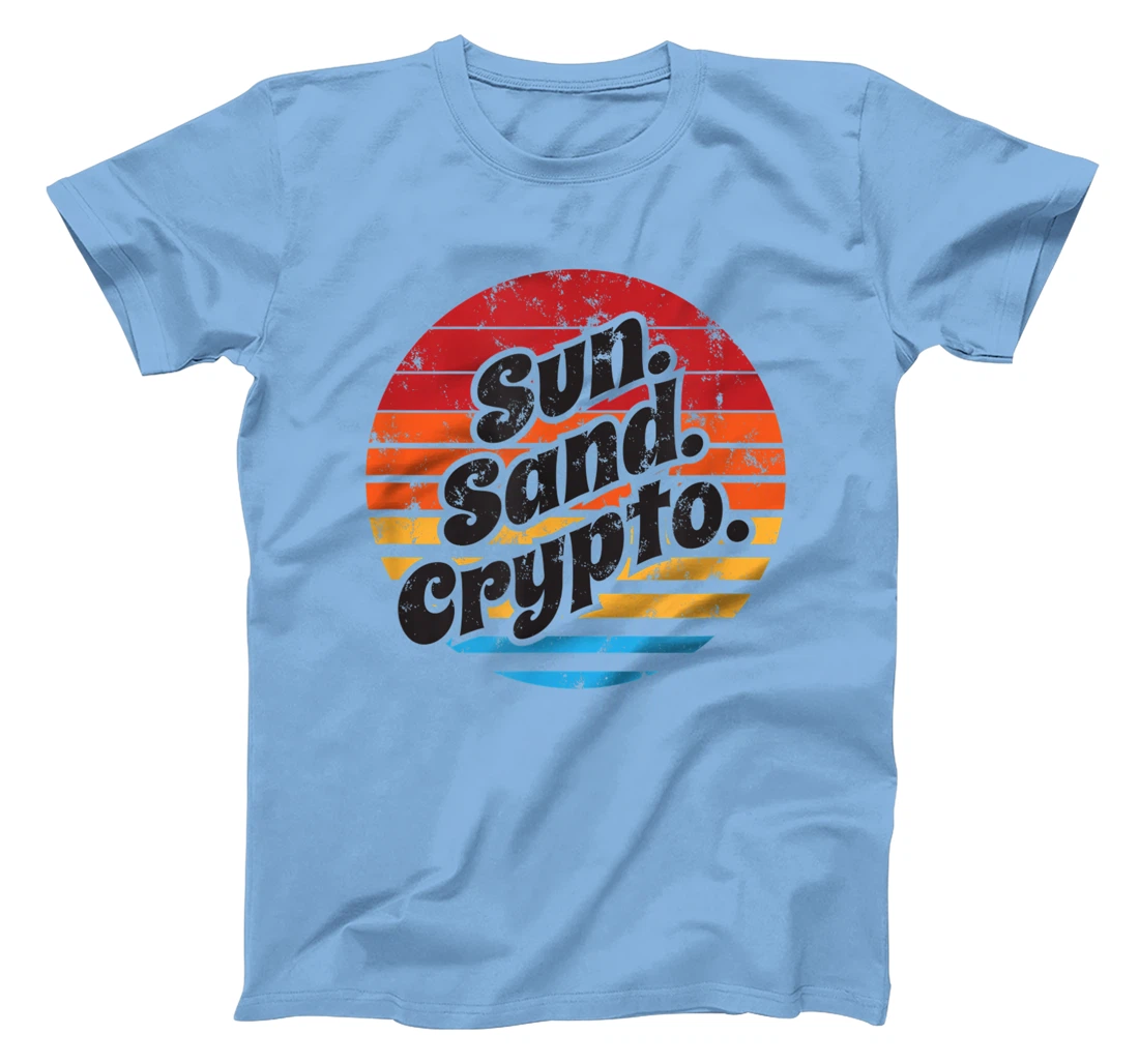 Sun Sand Crypto T-Shirt, Women T-Shirt