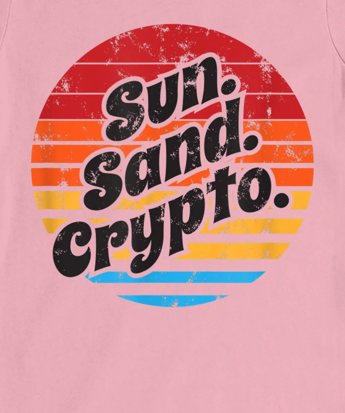 Sun Sand Crypto T-Shirt, Women T-Shirt