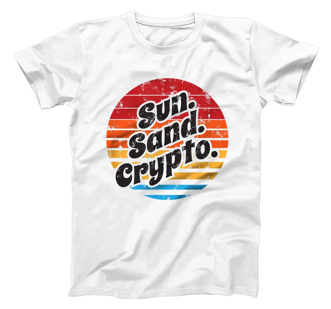 Sun Sand Crypto T-Shirt, Women T-Shirt