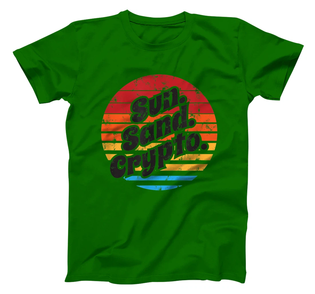 Sun Sand Crypto T-Shirt, Women T-Shirt