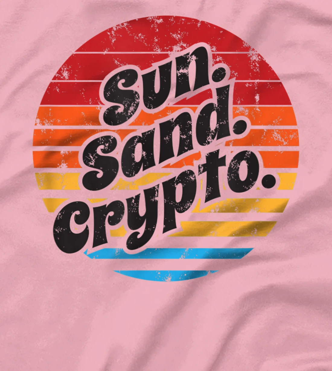 Sun Sand Crypto T-Shirt, Women T-Shirt