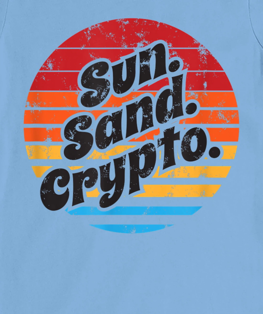 Sun Sand Crypto T-Shirt, Women T-Shirt