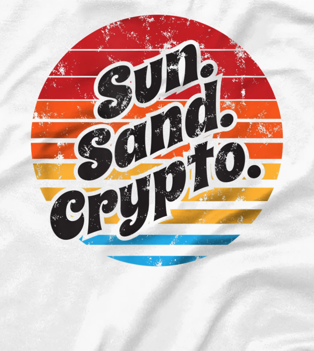 Sun Sand Crypto T-Shirt, Women T-Shirt
