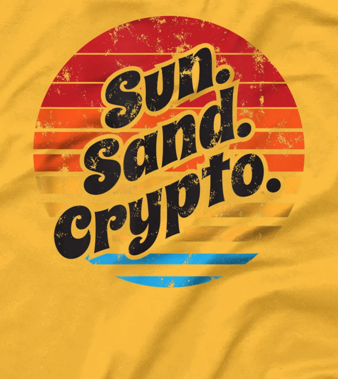 Sun Sand Crypto T-Shirt, Women T-Shirt