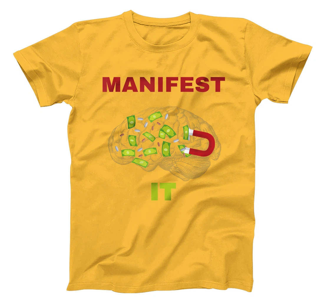 Manifest it design T-Shirt, Women T-Shirt