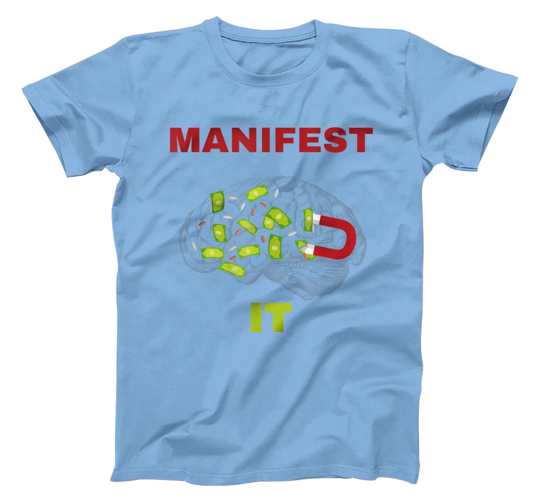 Manifest it design T-Shirt, Women T-Shirt