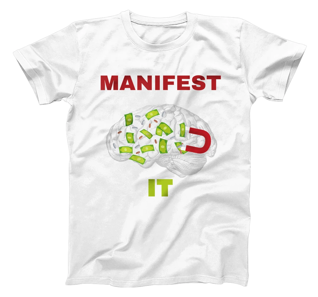 Manifest it design T-Shirt, Women T-Shirt