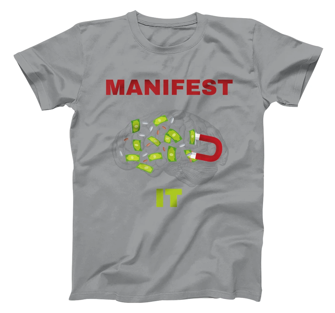 Manifest it design T-Shirt, Women T-Shirt