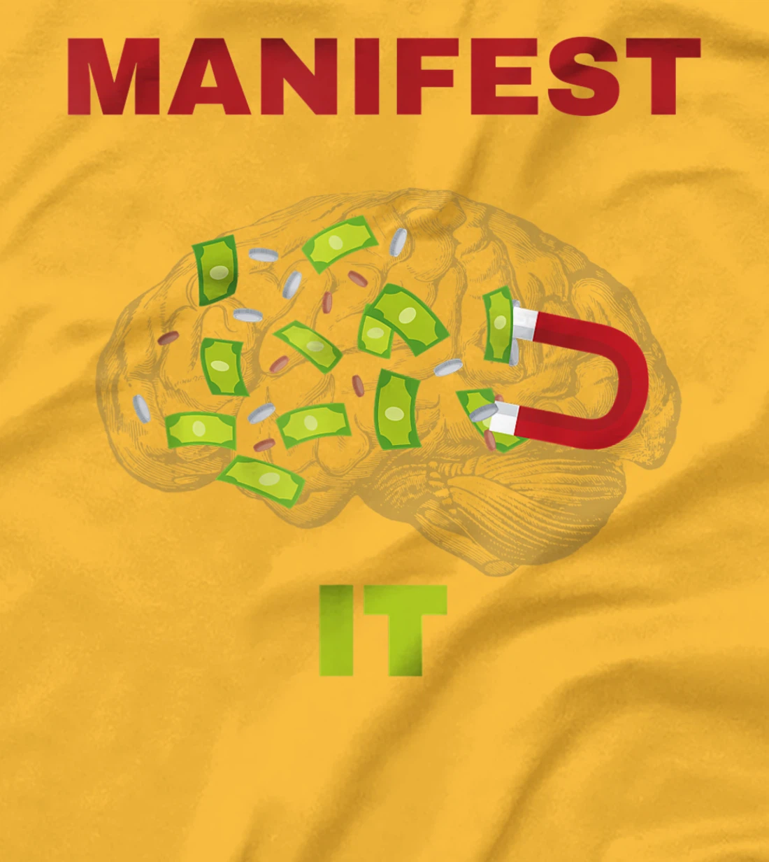 Manifest it design T-Shirt, Women T-Shirt