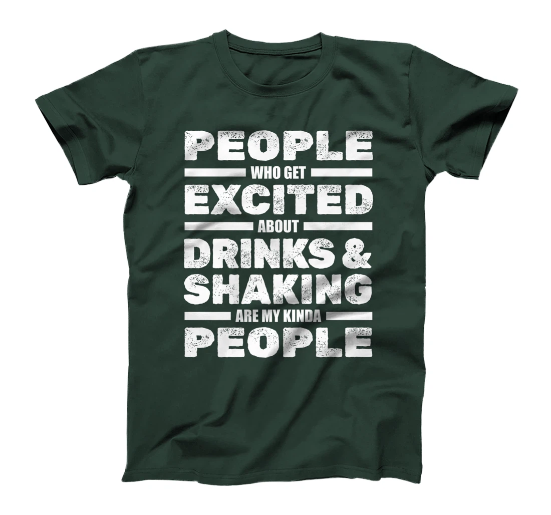 Bartender Drinks And Shaking - Barmaid Barman Barkeeper T-Shirt, Women T-Shirt