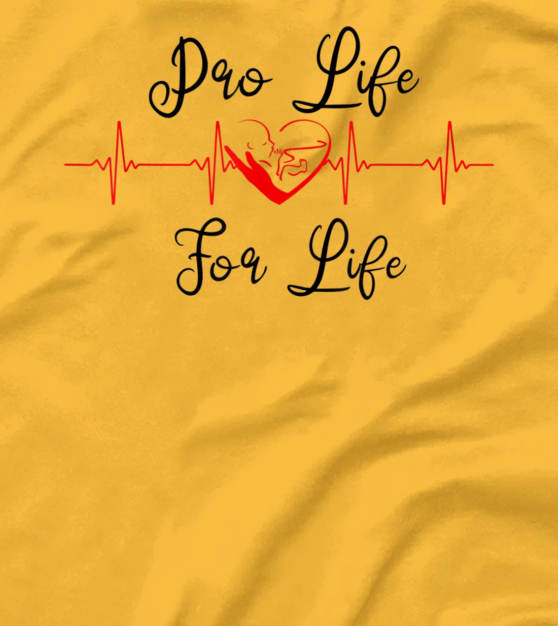 Pro Life Generation with Heartbeat, Pro Life for Life T-Shirt, Women T-Shirt