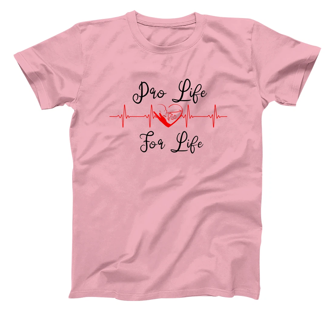Pro Life Generation with Heartbeat, Pro Life for Life T-Shirt, Women T-Shirt