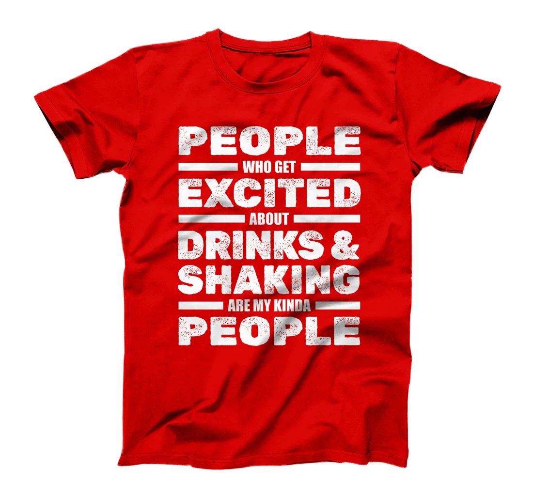 Bartender Drinks And Shaking - Barmaid Barman Barkeeper T-Shirt, Women T-Shirt