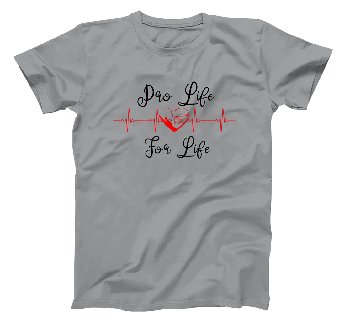 Pro Life Generation with Heartbeat, Pro Life for Life T-Shirt, Women T-Shirt