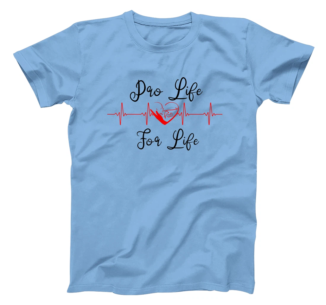Pro Life Generation with Heartbeat, Pro Life for Life T-Shirt, Women T-Shirt
