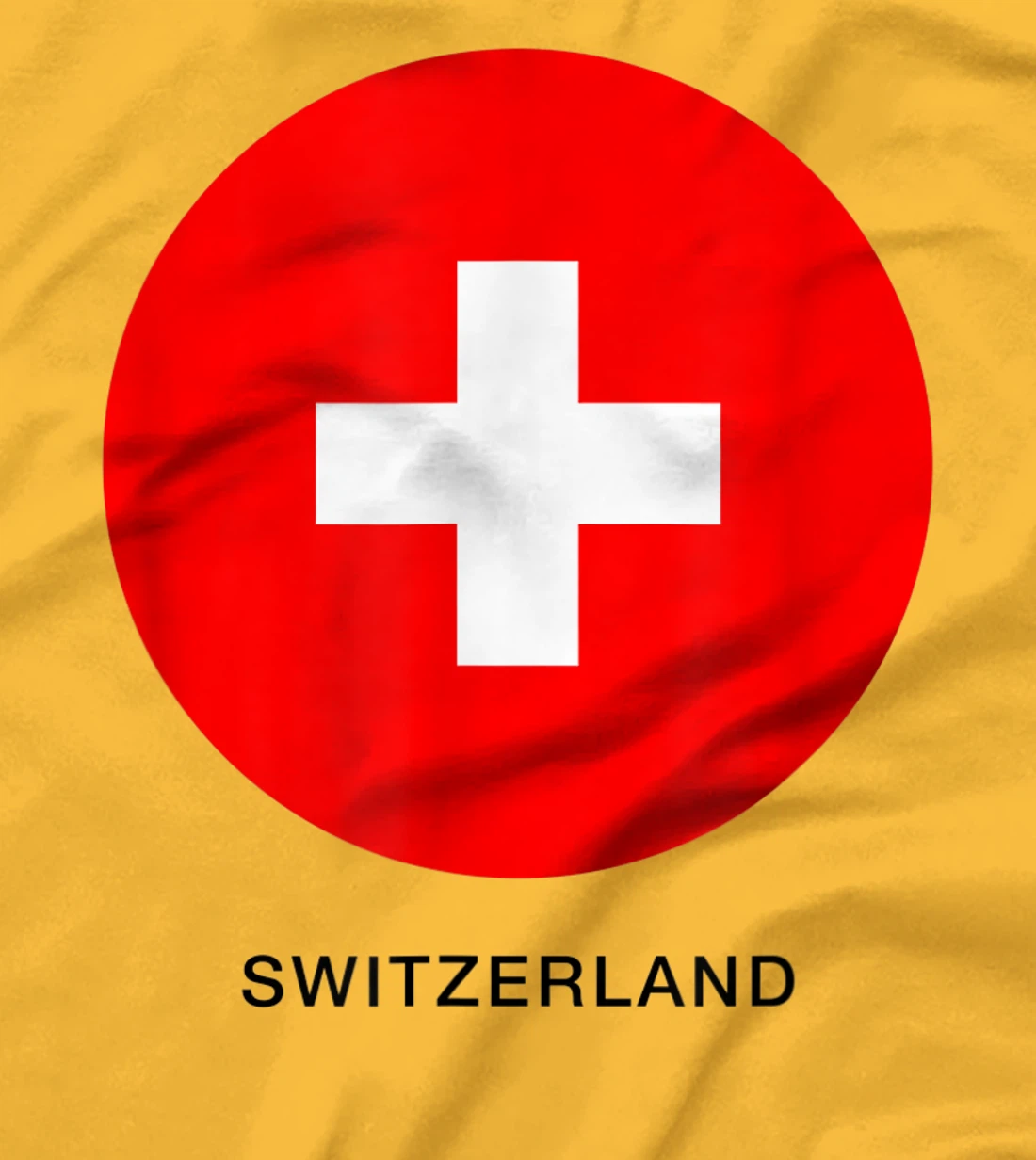 Wear Switzerland Flag Illustration Novelty Graphic Designs T-Shirt, Kid T-Shirt and Women T-Shirt