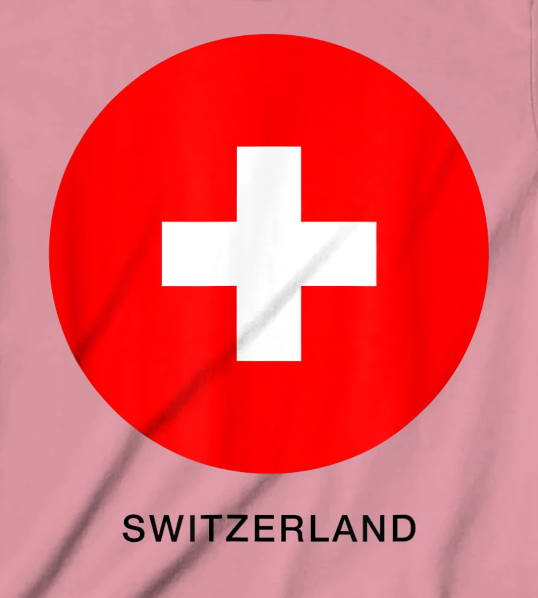 Wear Switzerland Flag Illustration Novelty Graphic Designs T-Shirt, Kid T-Shirt and Women T-Shirt