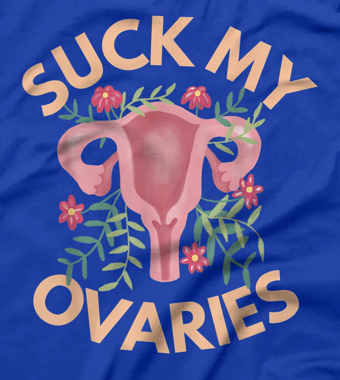 Suck My Ovaries Pro Choice Feminist Protect Roe v Wade. T-Shirt, Women T-Shirt