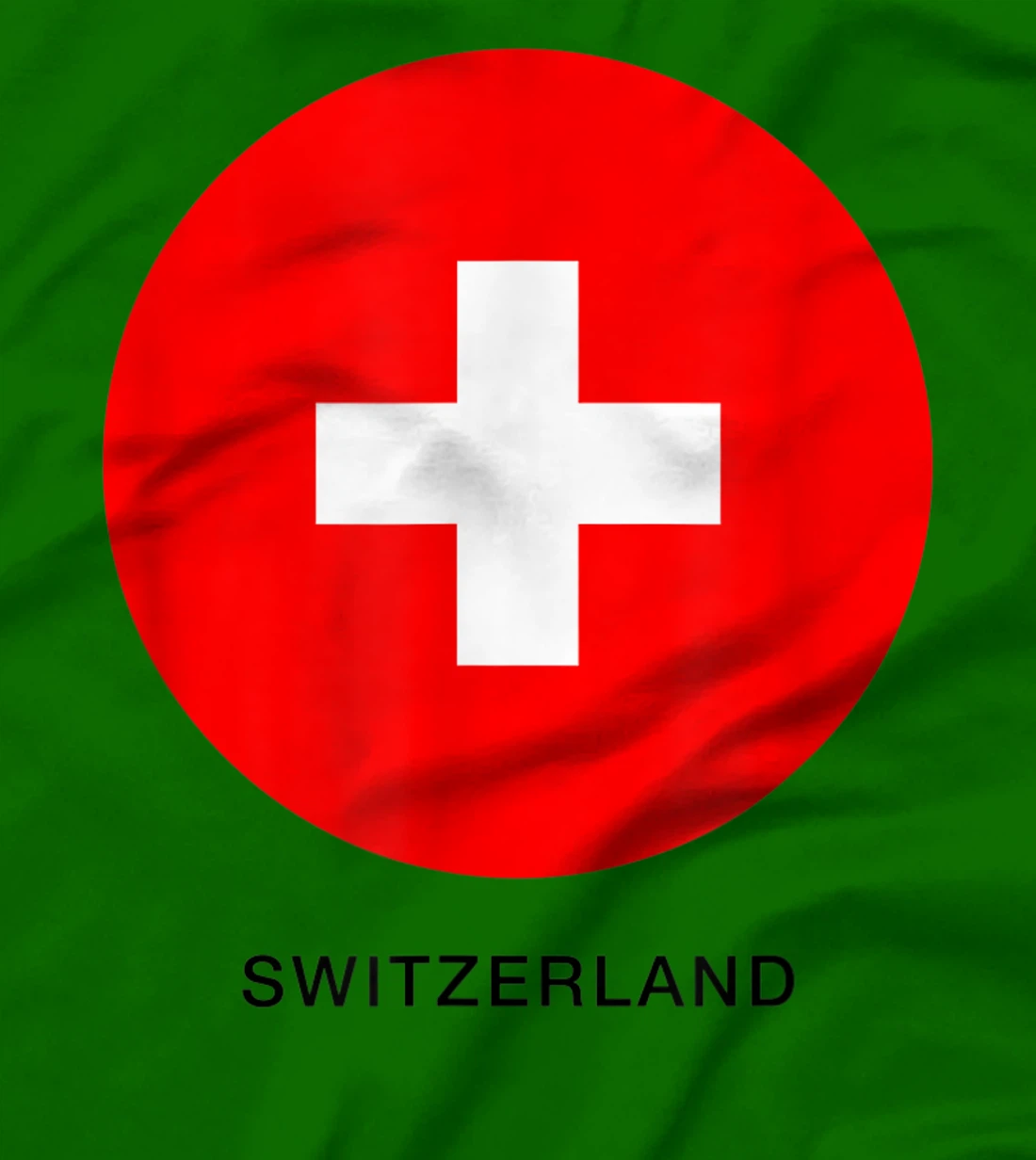 Wear Switzerland Flag Illustration Novelty Graphic Designs T-Shirt, Kid T-Shirt and Women T-Shirt