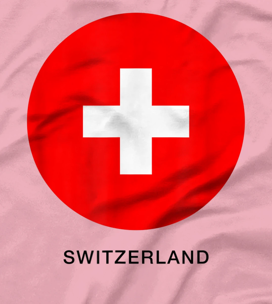 Wear Switzerland Flag Illustration Novelty Graphic Designs T-Shirt, Kid T-Shirt and Women T-Shirt