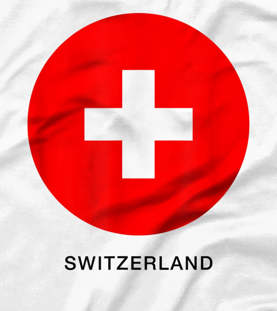 Wear Switzerland Flag Illustration Novelty Graphic Designs T-Shirt, Kid T-Shirt and Women T-Shirt