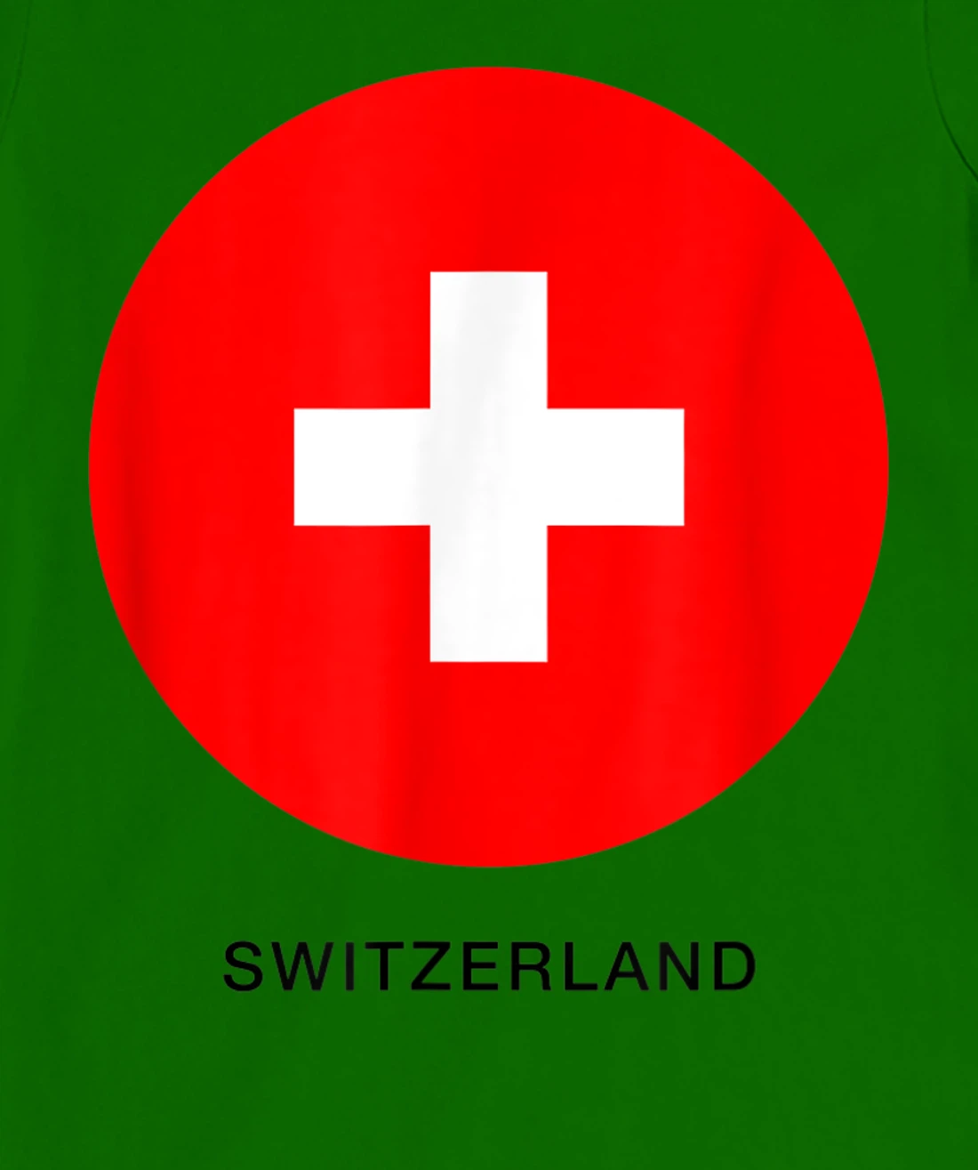 Wear Switzerland Flag Illustration Novelty Graphic Designs T-Shirt, Kid T-Shirt and Women T-Shirt