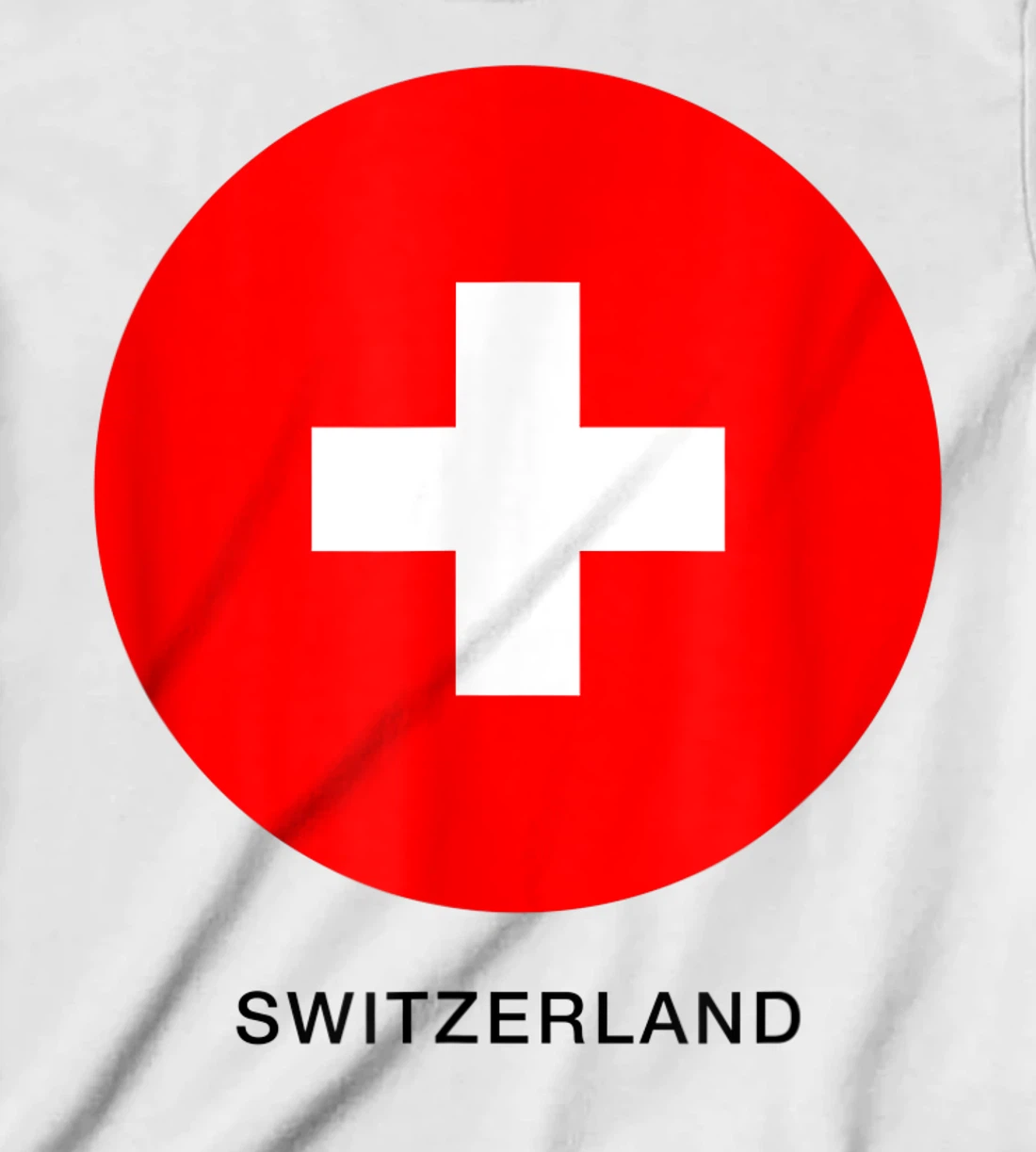 Wear Switzerland Flag Illustration Novelty Graphic Designs T-Shirt, Kid T-Shirt and Women T-Shirt