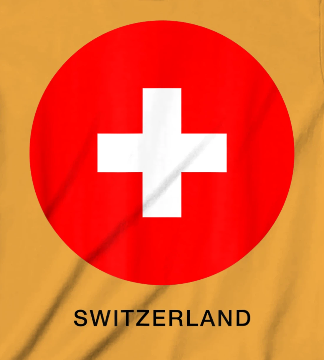 Wear Switzerland Flag Illustration Novelty Graphic Designs T-Shirt, Kid T-Shirt and Women T-Shirt