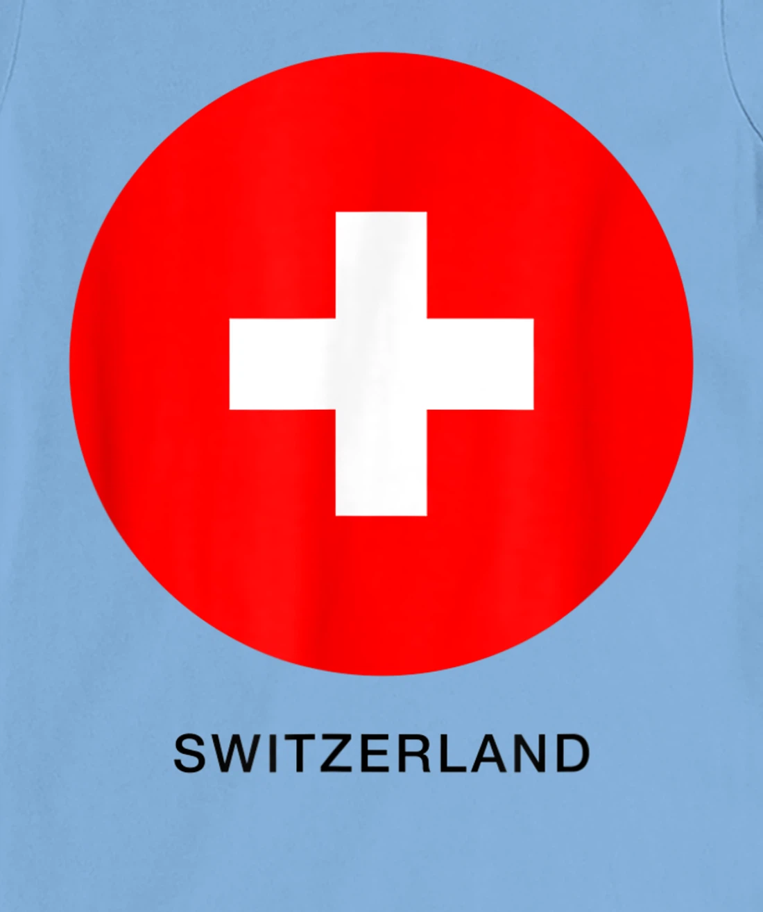 Wear Switzerland Flag Illustration Novelty Graphic Designs T-Shirt, Kid T-Shirt and Women T-Shirt