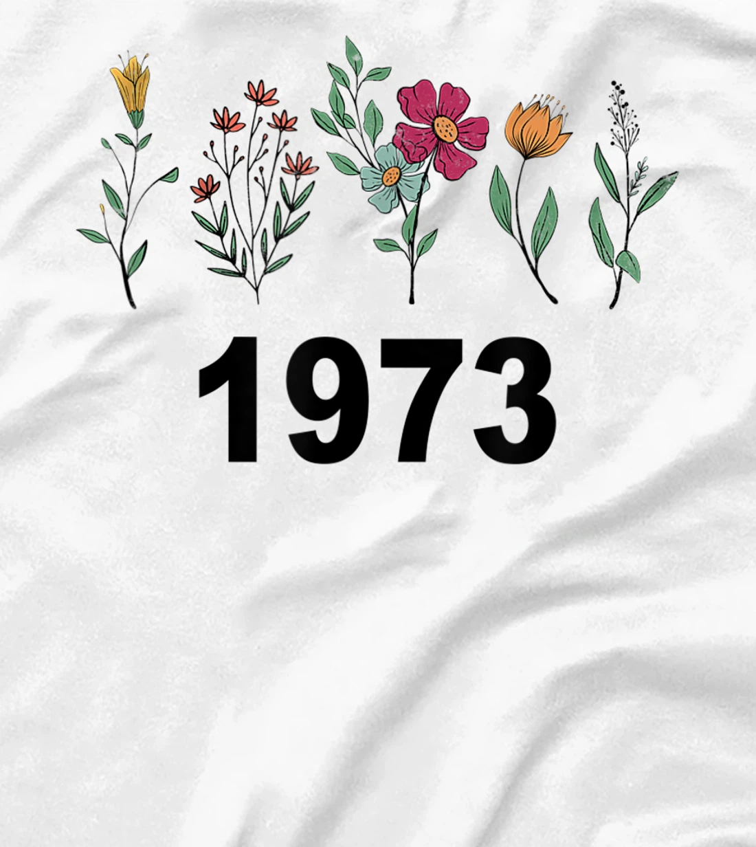 Pro Choice Wildflowers Floral 1973 Feminism and Feminist T-Shirt, Women T-Shirt