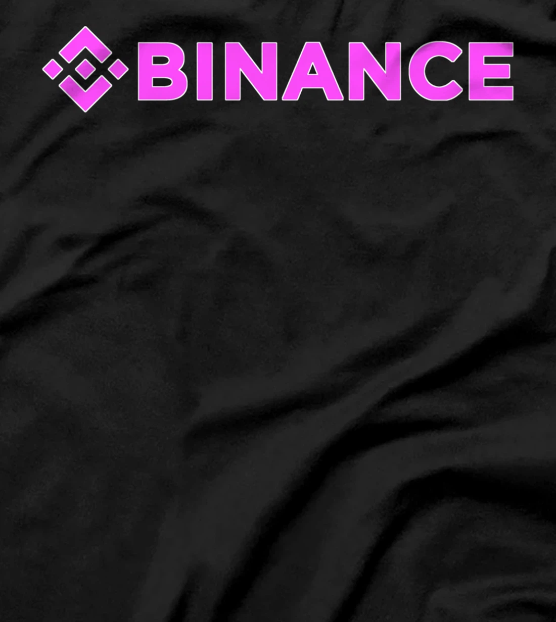 Binance BNB Crypto Pink Magenta Logo T-Shirt