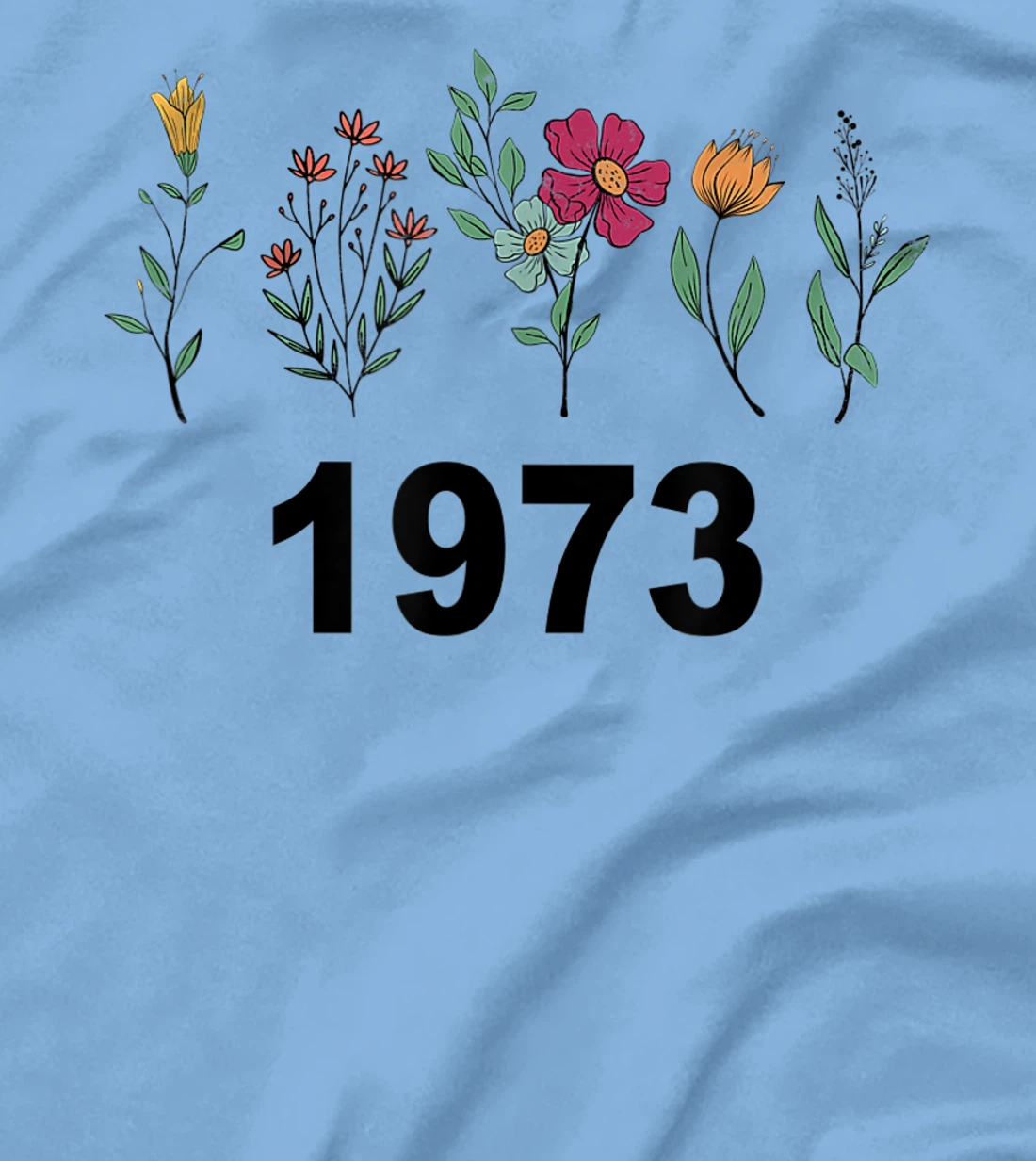Pro Choice Wildflowers Floral 1973 Feminism and Feminist T-Shirt, Women T-Shirt