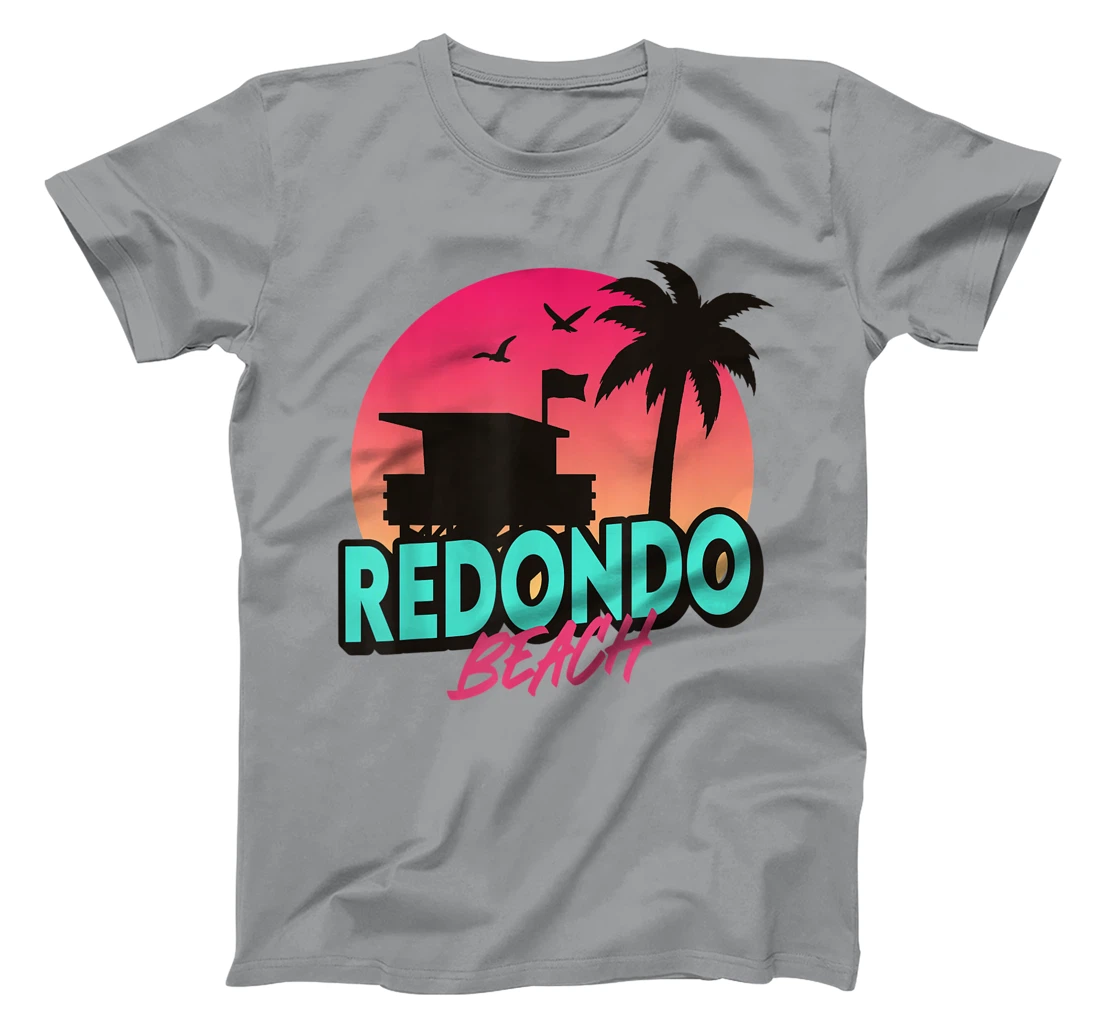 Womens Vintage Redondo Beach California Palm Trees CA Retro T-Shirt, Kid T-Shirt and Women T-Shirt