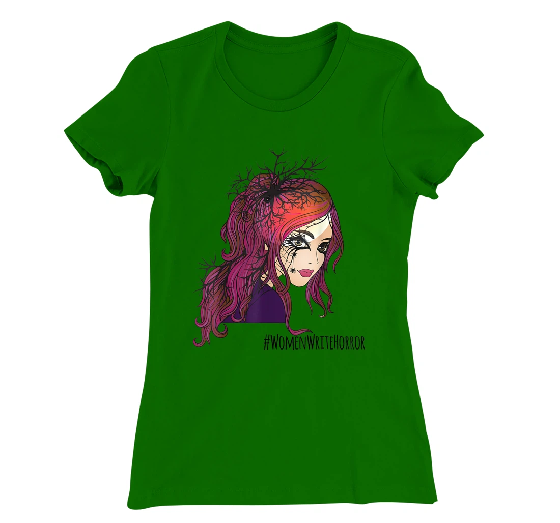 #WomenWriteHorror, Women Horror Writer's T-Shirt, Women T-Shirt