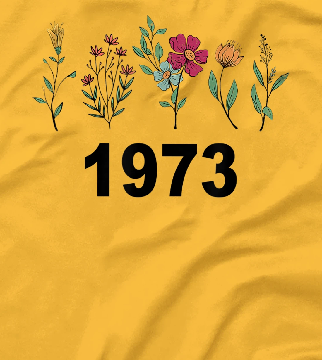 Pro Choice Wildflowers Floral 1973 Feminism and Feminist T-Shirt, Women T-Shirt