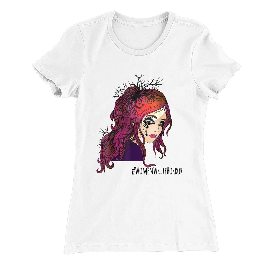 #WomenWriteHorror, Women Horror Writer's T-Shirt, Women T-Shirt