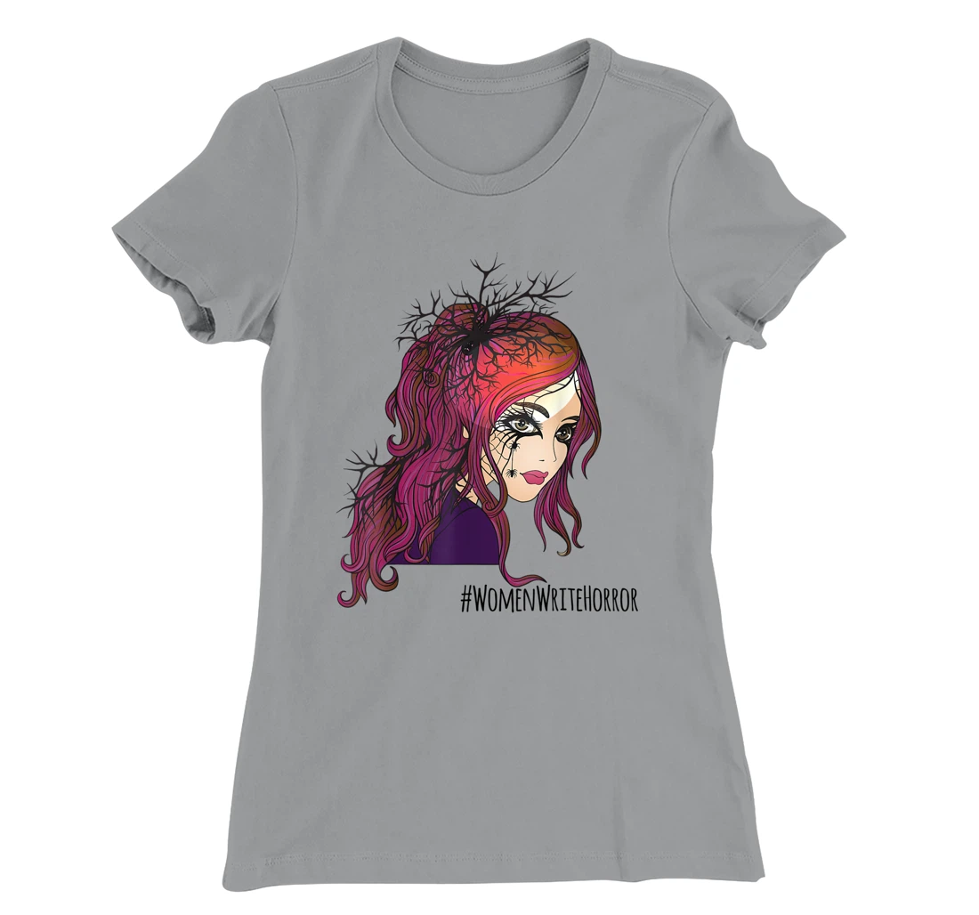 #WomenWriteHorror, Women Horror Writer's T-Shirt, Women T-Shirt