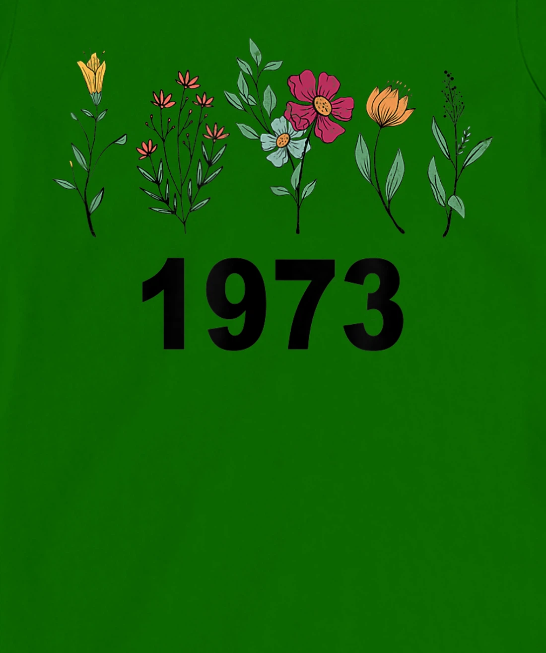 Pro Choice Wildflowers Floral 1973 Feminism and Feminist T-Shirt, Women T-Shirt