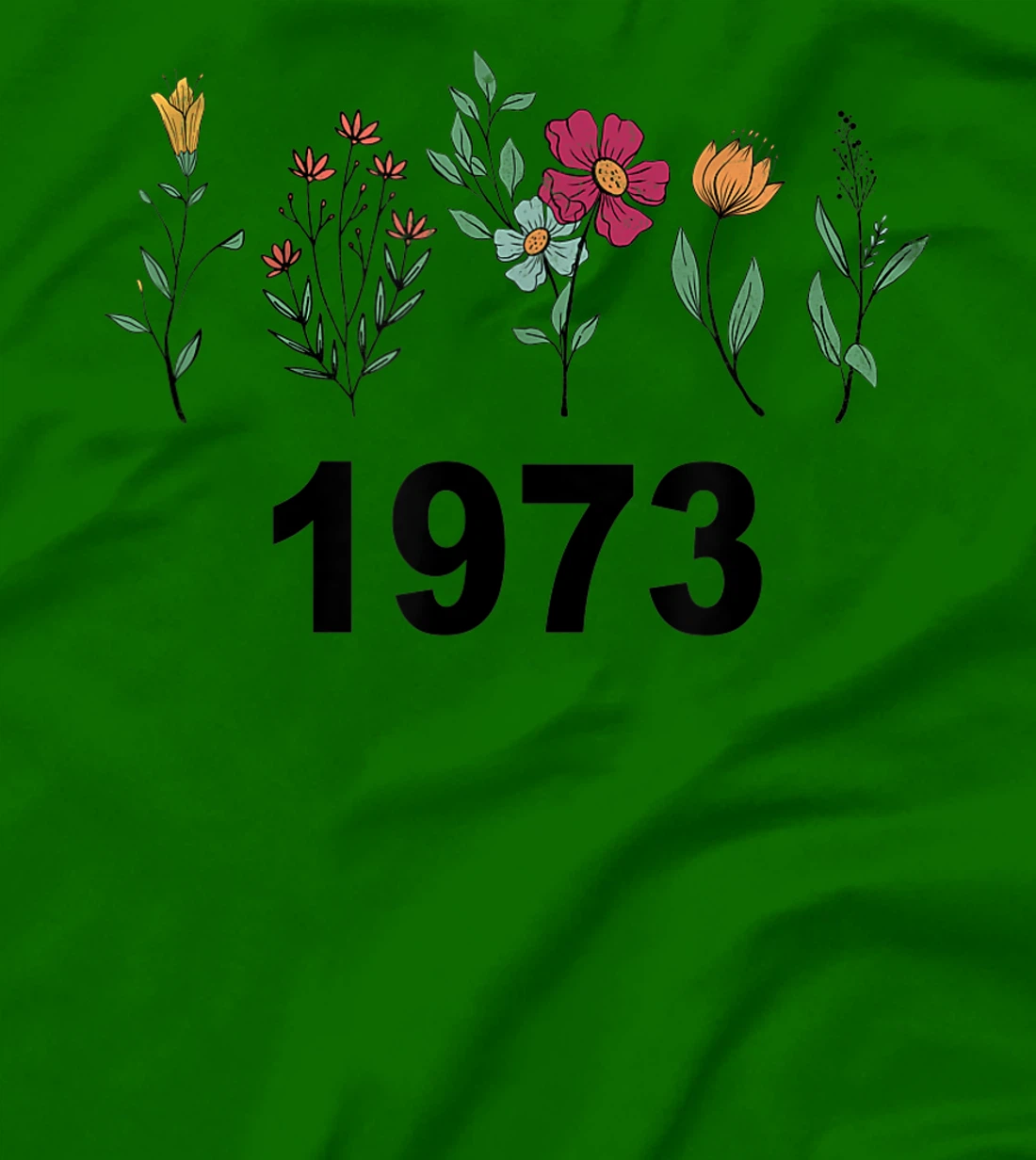 Pro Choice Wildflowers Floral 1973 Feminism and Feminist T-Shirt, Women T-Shirt