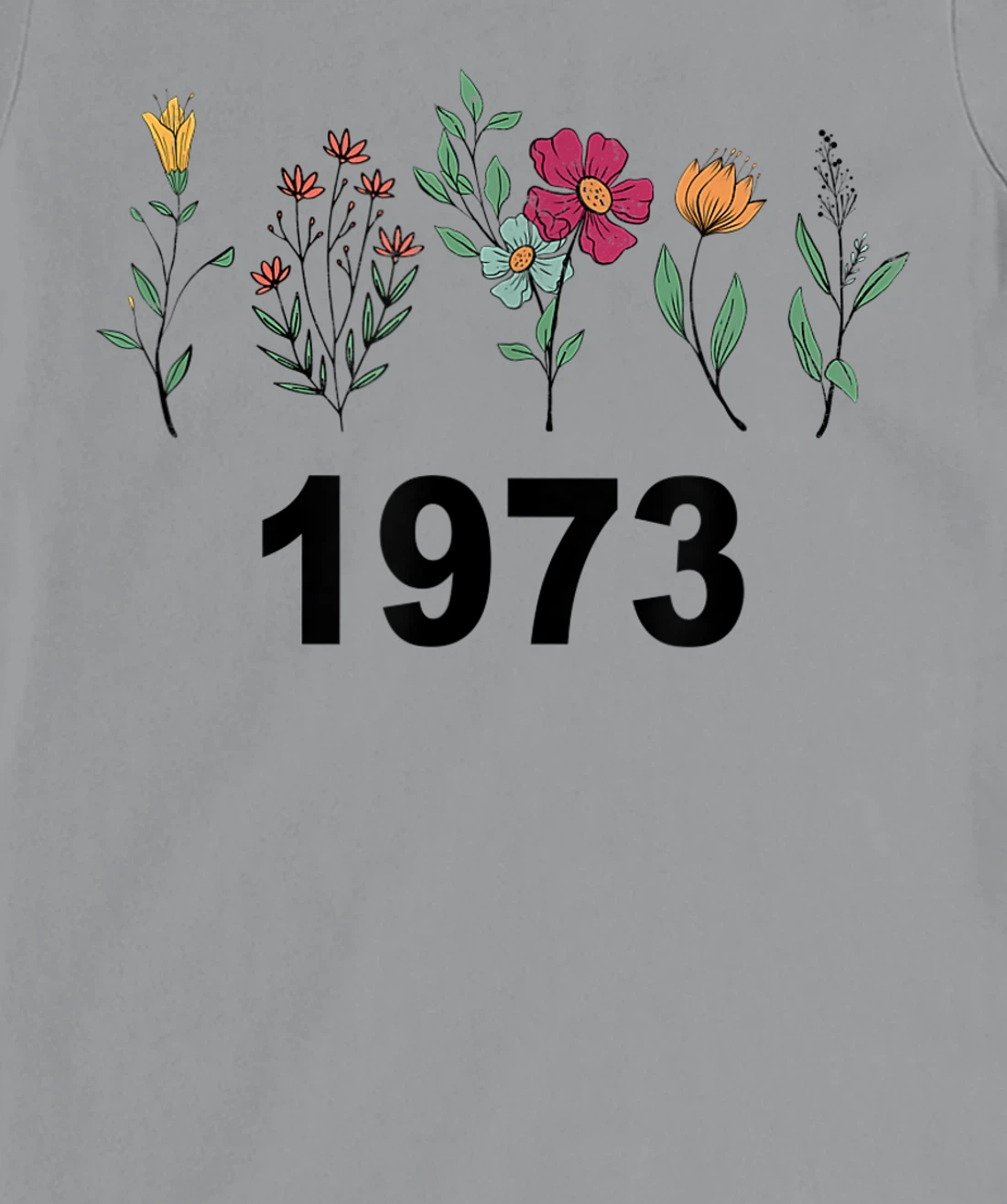 Pro Choice Wildflowers Floral 1973 Feminism and Feminist T-Shirt, Women T-Shirt