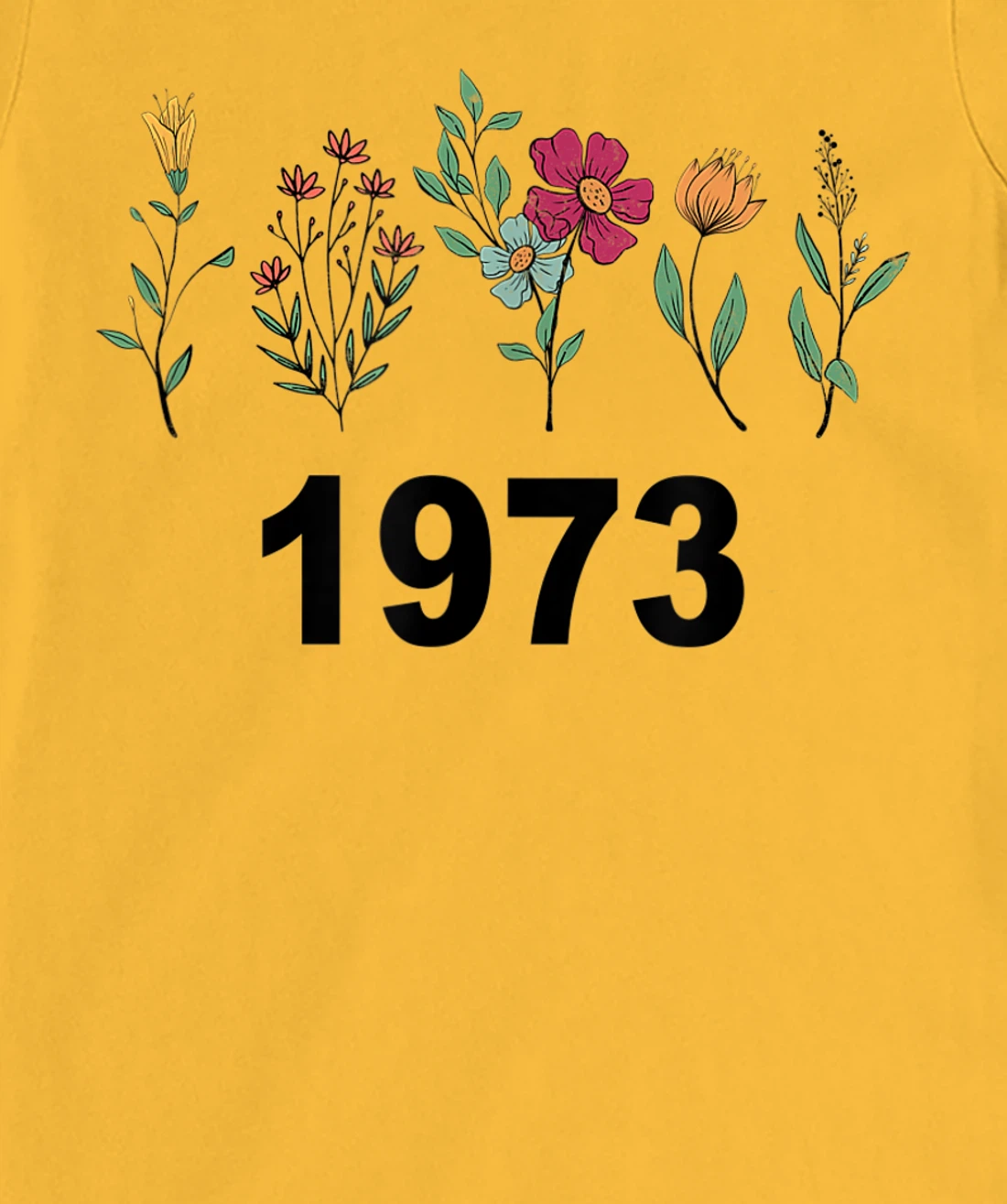 Pro Choice Wildflowers Floral 1973 Feminism and Feminist T-Shirt, Women T-Shirt