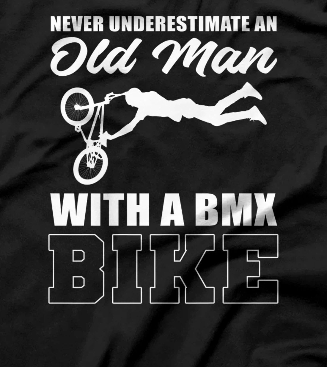 Never Underestimate Professional Biker T-Shirt, Women T-Shirt