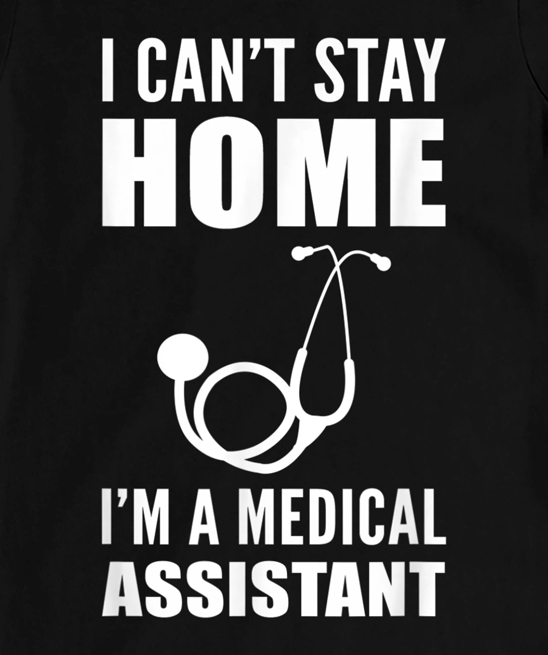 Can't stay home Medical Frontliner T-Shirt, Women T-Shirt