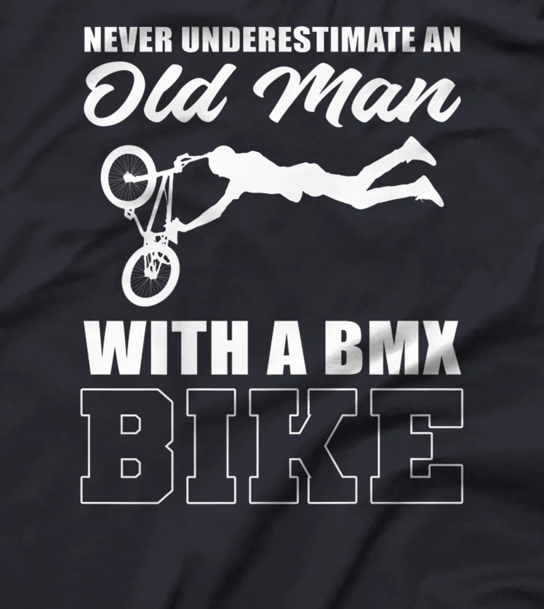 Never Underestimate Professional Biker T-Shirt, Women T-Shirt