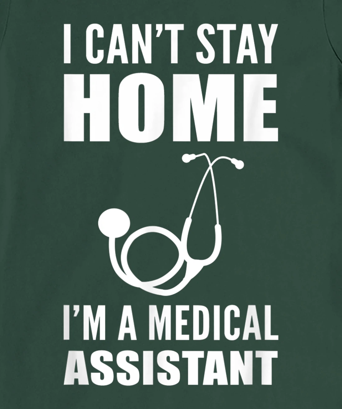 Can't stay home Medical Frontliner T-Shirt, Women T-Shirt
