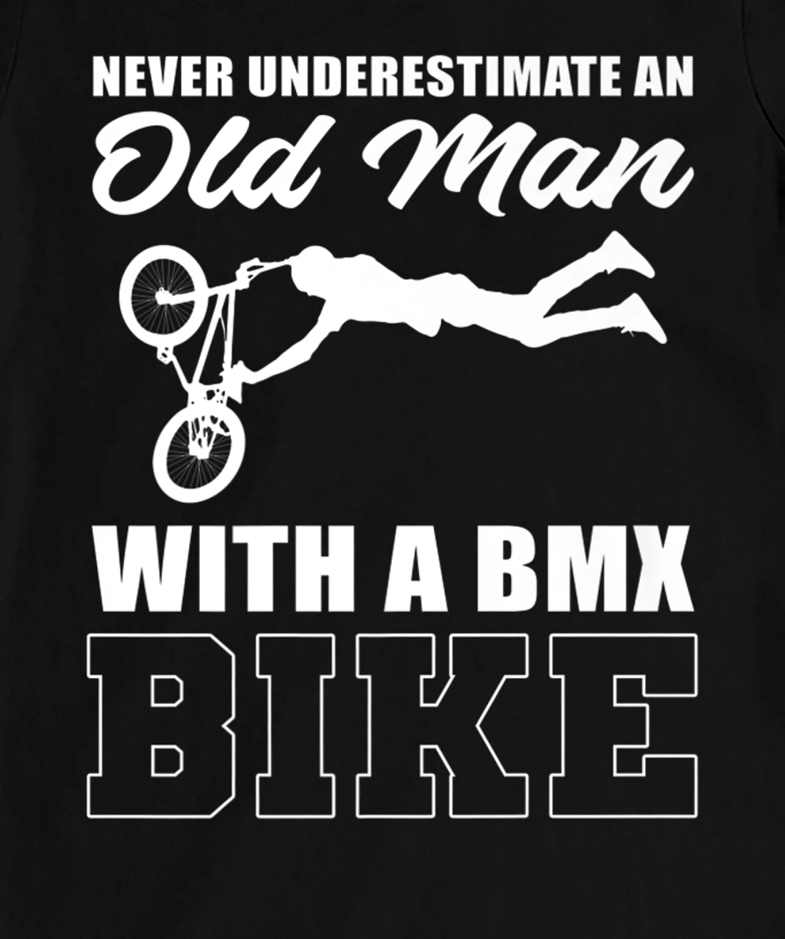 Never Underestimate Professional Biker T-Shirt, Women T-Shirt