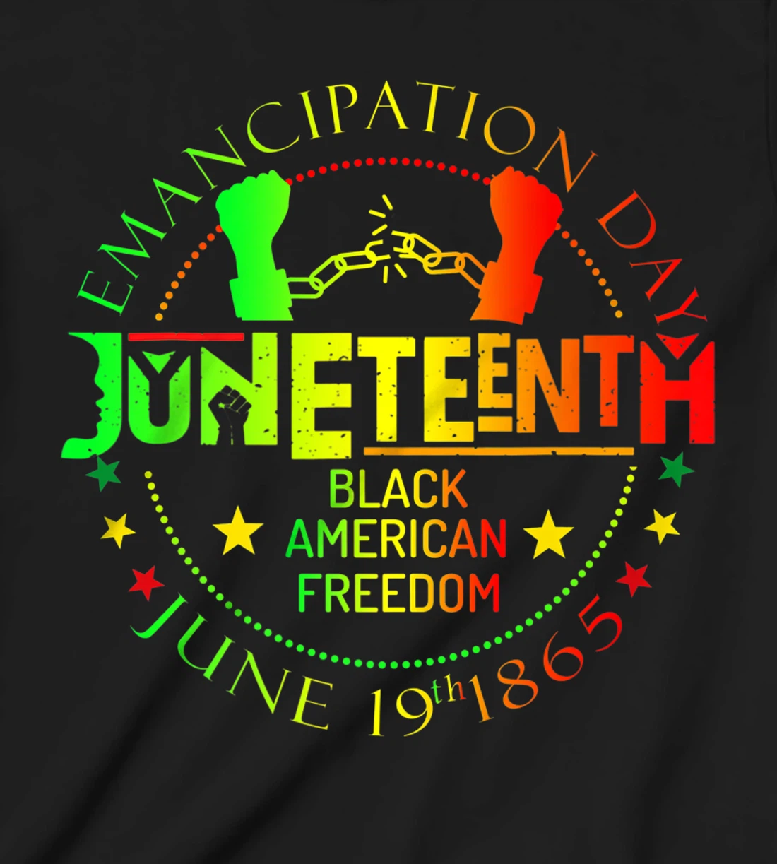Juneteenth African American Freedom Black History June 19 T-Shirt, Kid T-Shirt and Women T-Shirt