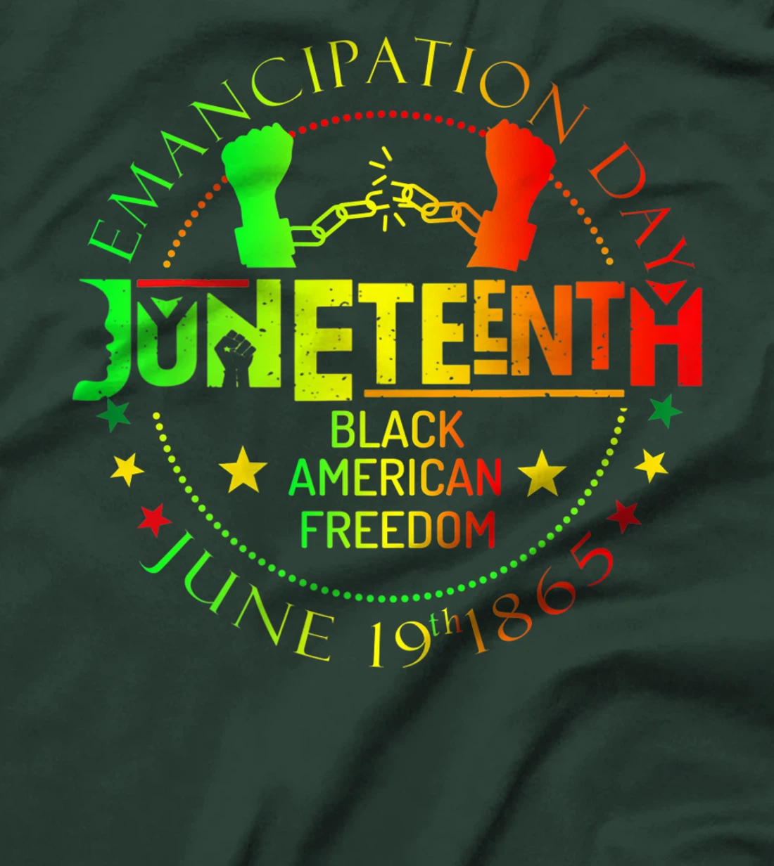 Juneteenth African American Freedom Black History June 19 T-Shirt, Kid T-Shirt and Women T-Shirt