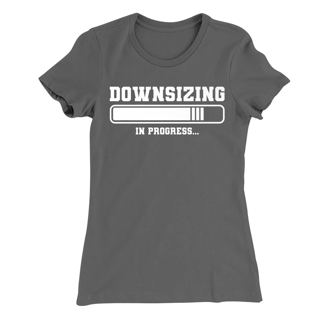 Downsizing In Progress Surgery Weight Loss Workout T-Shirt, Women T-Shirt